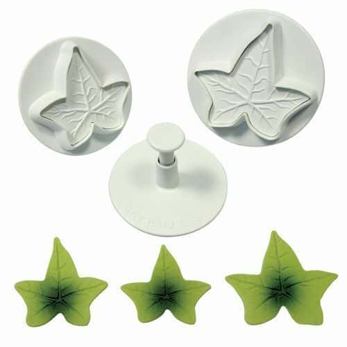 PME Tagliapasta Espulsione Foglia Edera Large Set 3