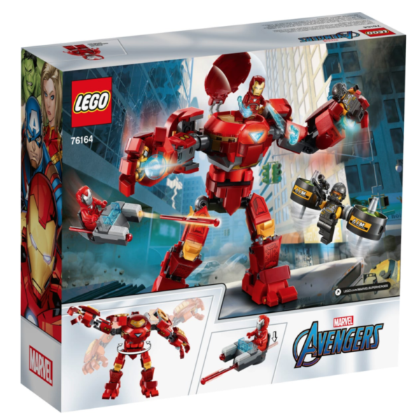 Lego Marvel Iron Man Hulkbuster contro l agente A.I.M.