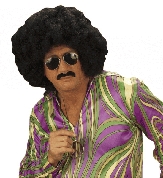 Parrucca Maxi Afro Nera
