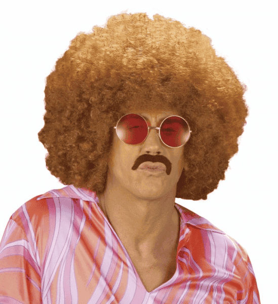 Parrucca Maxi Afro Castana