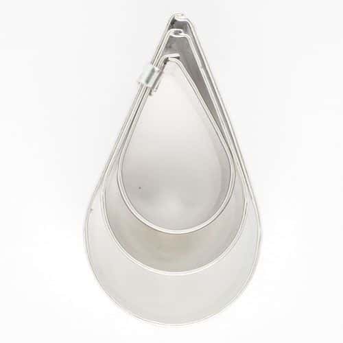 Tagliabiscotti Goccia Set 3