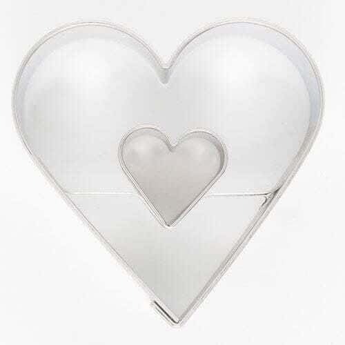 Tagliabiscotti Cuore nel Cuore 4,5 cm