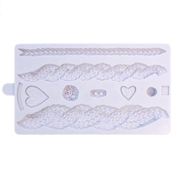 Karen Davies Stampo in Silicone Maglia a Trecce di Alice