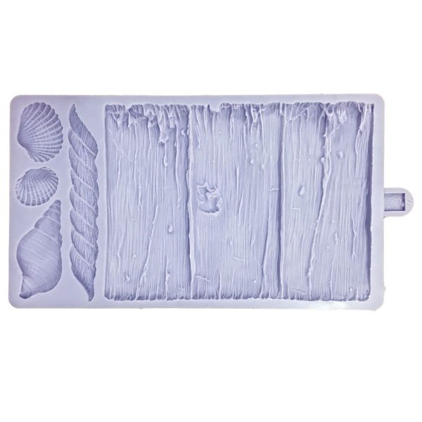 Karen Davies Stampo Silicone Effetto Tronco Rustico by Alice