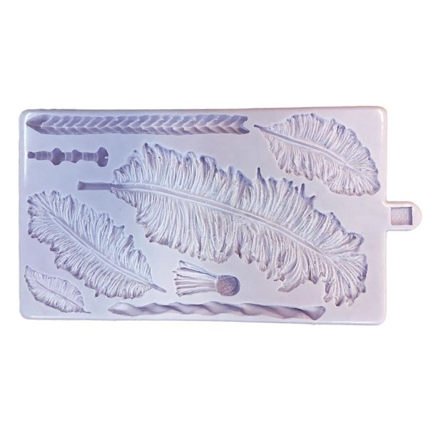 Karen Davies Stampo in Silicone Piume Originali