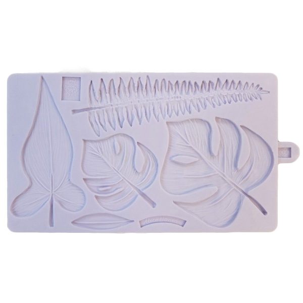 Karen Davies Stampo in Silicone Foglie Tropicali