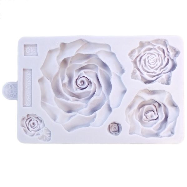 Karen Davies Stampo in Silicone  Rosa Grande