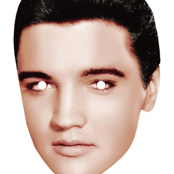 Maschera in Carta da Elvis