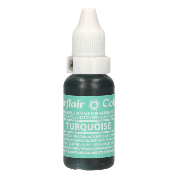 Sugarflair Colorante Liquido Turchese 14 Ml