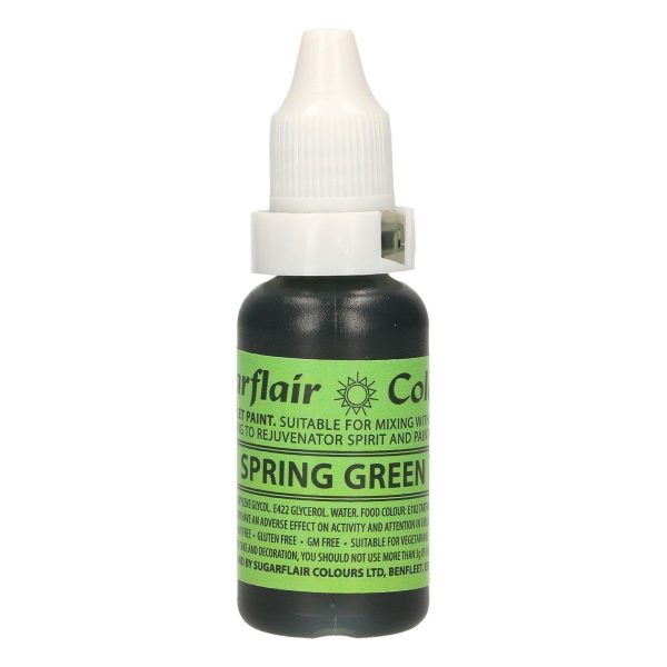 Sugarflair Colorante Liquido Verde Chiaro 14 Ml