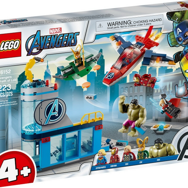 Lego Marvel L ira di Loki degli Avengers