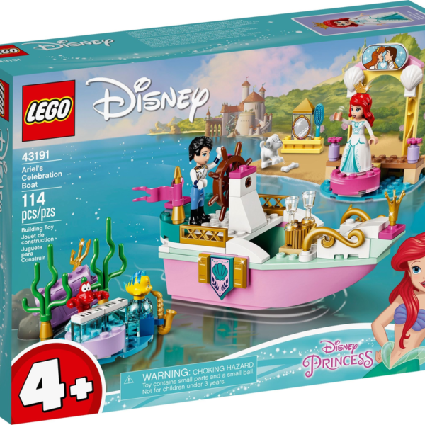Lego Disney La barca della festa di Ariel