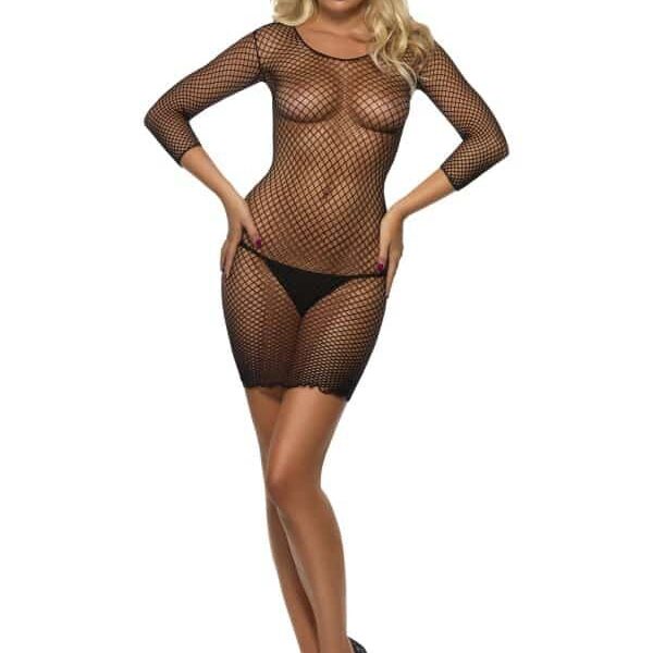 Body Nero in Lattice Retato