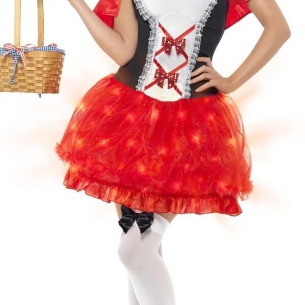 Costume da Cappuccetto Rosso con Led