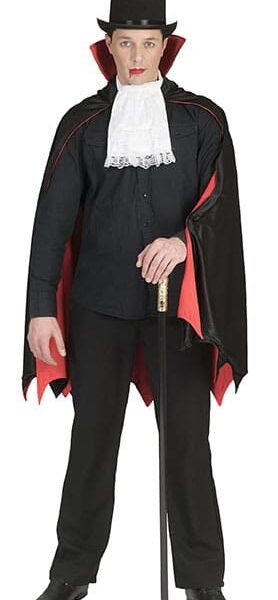 Mantello Nero da Vampiro