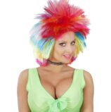 Parrucca Multicolore da Rocker