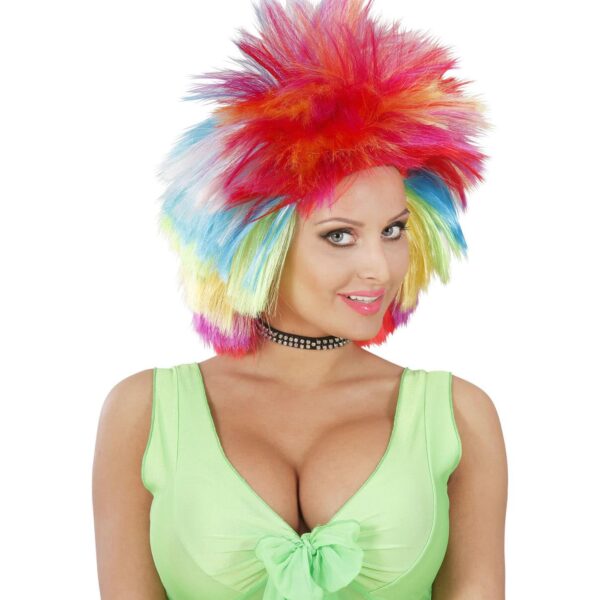 Parrucca Multicolore da Rocker