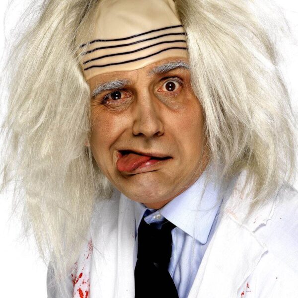 Parrucca da Scienziato pazzo