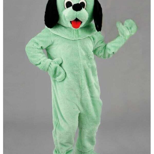 Mascotte da Cane Cocker Verde