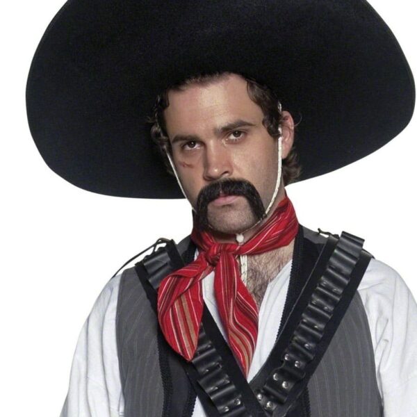 Sombrero Nero Messicano da Bandito
