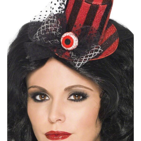 Mini Cappello a Cilindro da Vampira