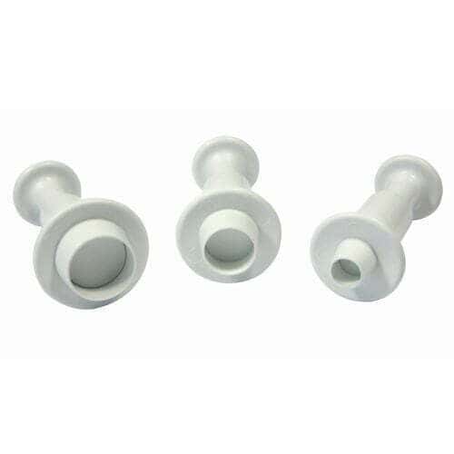 PME Tagliapasta Espulsione Rotondo in Miniatura Set 3pz