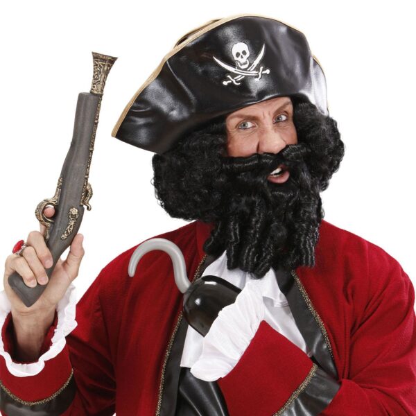 Parrucca e Barba da Pirata Barbanera