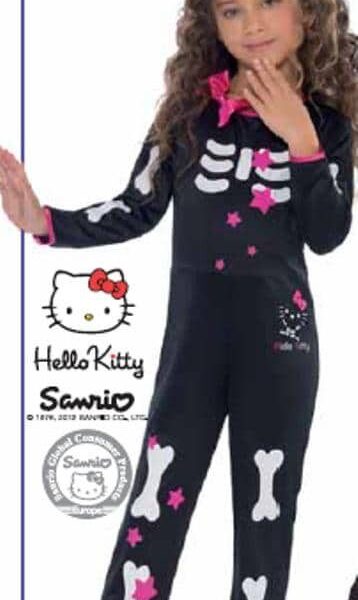 Costume da Scheletro di Hello Kitty