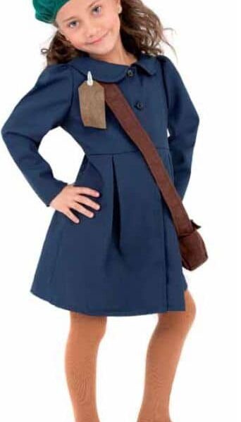 Costume da ragazza postina Seconda Guerra Mondiale