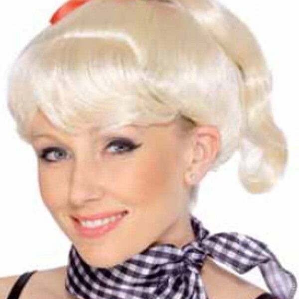 Parrucca bionda Sandy "Grease"