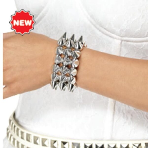 Bracciale con Borchie Argento