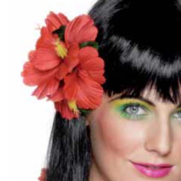 Spilla Per capelli con petali Rossi