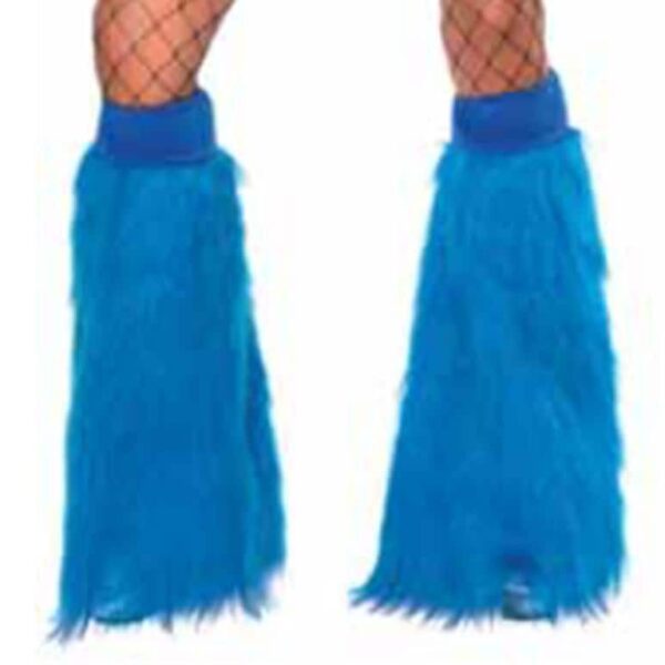 Copristivali in pelliccia Blu