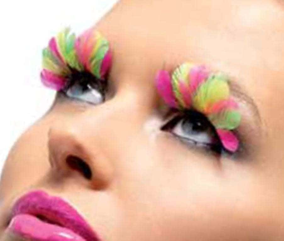 Ciglia finte Multicolore