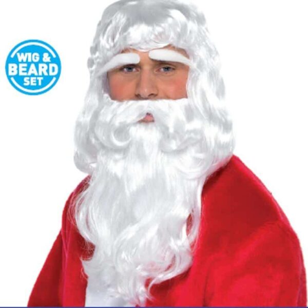 Parrucca e Barba da Babbo Natale