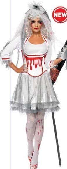 Costume da Sposa Vampira Sanginante