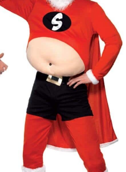 Costume da Super Babbo Natale