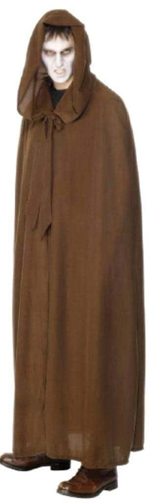 Mantello Marrone con Cappuccio