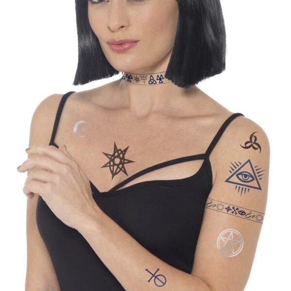 Tatuaggi Temporanei Trasferibili Simboli Occuti