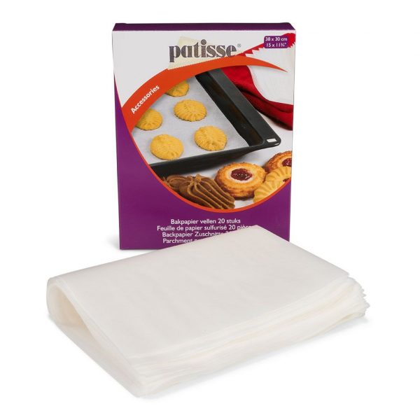 Patisse Fogli di Carta Pergamena 38 x 30 Cm