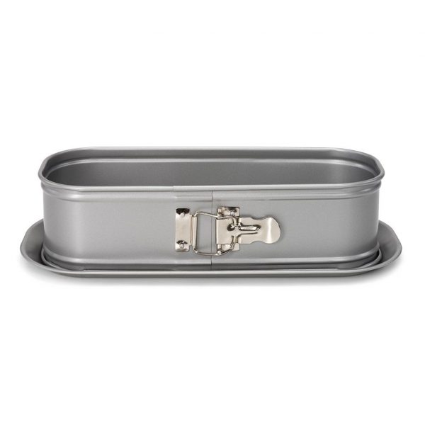 Patisse Silver -Top Forma Rettangolare con Molla Loaf Cake