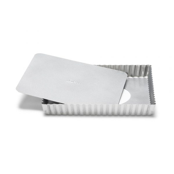 Patisse Silver-Top Forma Quadrata per Quiche con Fondo Sciolto