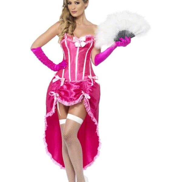 Costume da Ballerina Burlesque Rosa