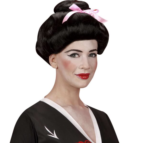 Parrucca Nera da Geisha