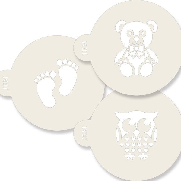 JEM Stencil Baby confezione 3pz