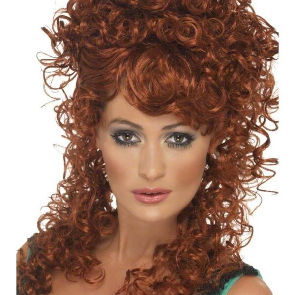 Parrucca Rossa da Donna da Saloon