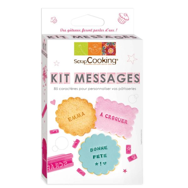 Scrapcooking Set di Caratteri dei Messaggi 87