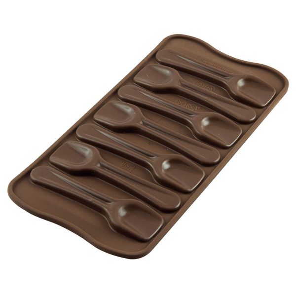Silikomart Stampo Cioccolato Cucchiaini