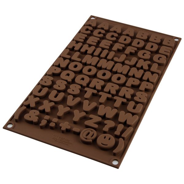 Silikomart Stampo Cioccolato ABC