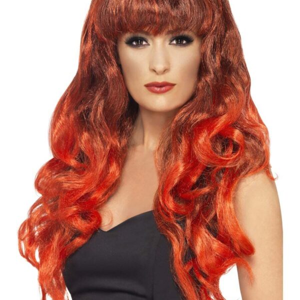 Parrucca da Sirena Rossa